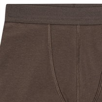 BIRKHOLM 2-Pak Boxershorts Oliven Grøn & Chokolade Brun